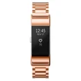 thumbnail image 3 of FIEWESEY Metal Watchband Compatible with Fitbit Charge 2 Quick Easy Fit Stainless Steel Wristband Strap Replacement for Charge 2 Smartwatch Accessory,Rose Gold, 3 of 5