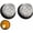 2x Amber Clear Lens, variant on All Star Truck Parts 3.5" Diameter 16 LED Round Cone Trailer Side Marker Lights 10x Red Clear Lens