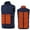 Dark Blue, variant on Turilly Outdoor Warm Clothing Heated for Riding Skiing Fishing Charging Via Heated Coat