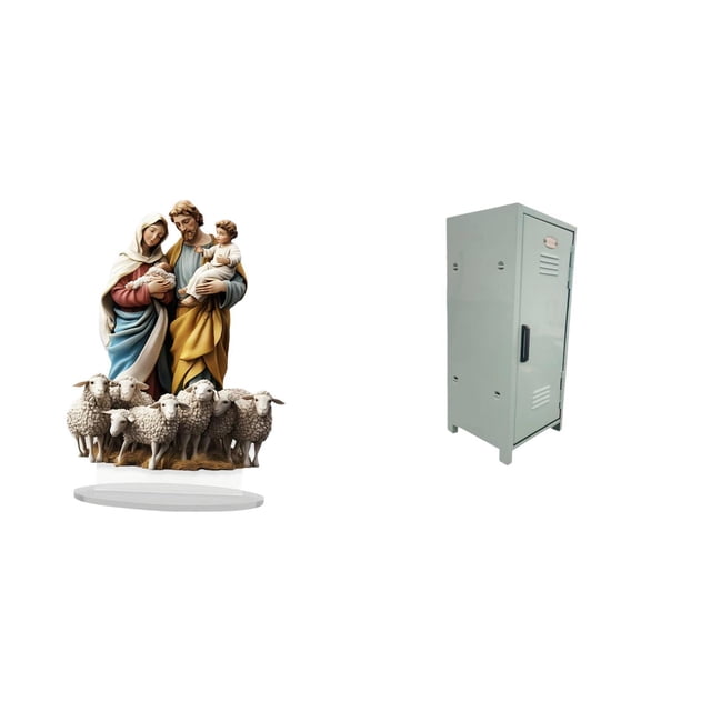 Adorno De Mesa Acrílico Y Mini Armario Combinado Para Organizar El Hogar De Forma Creativa Y Decorar Las Fiestas Con Espacio De Almacenamiento Reducido.