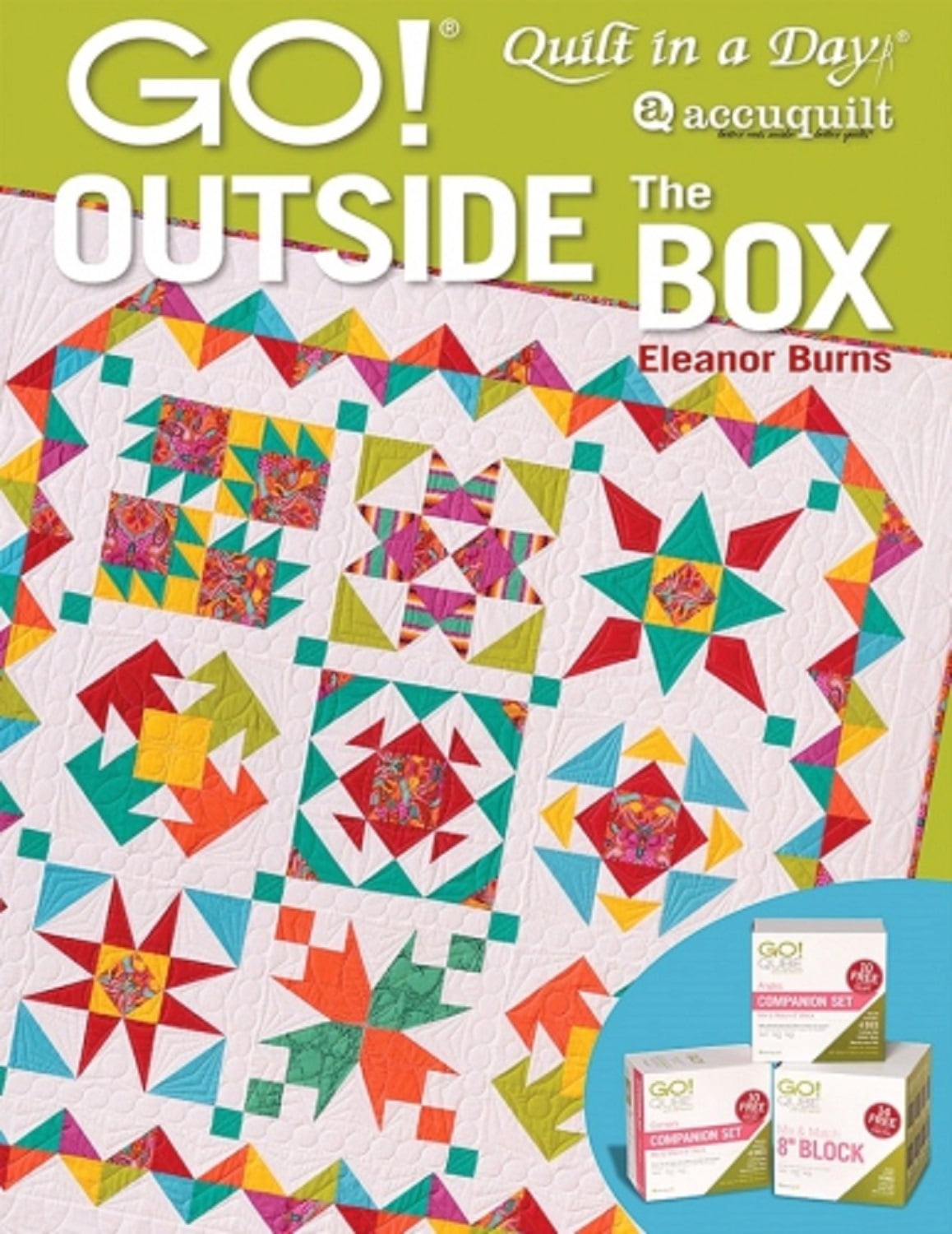 Quilt in a Day Accuquilt GO! Outside the Box by Eleanor Burns  Walmart