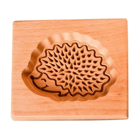 

Cookie Embossing Mold Wooden Cookie DIY Mold Non-Sticky Baking Molds Gingerbread Mold Pine Cone Mold Cake Mold Suitable for Christmas Birthday Family Gatherings (Little Bird)