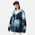 thumbnail image 3 of Balery Blue Thunder Storm Dragon Sudadera ligera de manga larga con capucha y protección solar UPF 50+ para hombre y mujer, ideal para pesca y running-XX-Large, 3 of 7