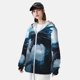 thumbnail image 3 of Balery Blue Thunder Storm Dragon Sudadera ligera de manga larga con capucha y protección solar UPF 50+ para hombre y mujer, ideal para pesca y running-XX-Large, 3 of 7