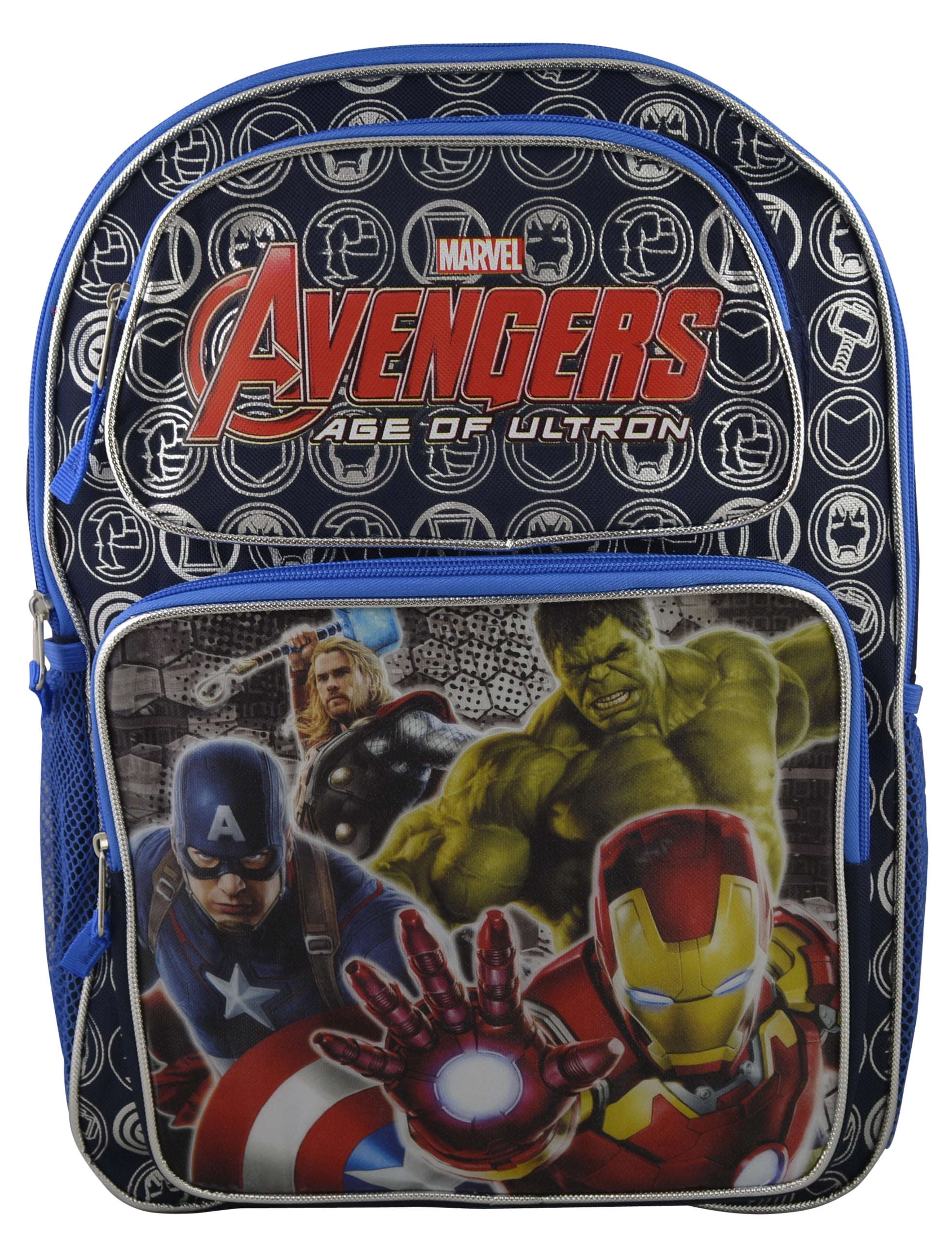 Marvel Avengers Age Of Ultron Dual Compartment Pencil Case Hulk Thor Iron Man