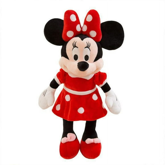 Plush - Disney - Minnie Mouse Red Polka Dot Dress 15" Toy Doll New 105265
