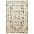 thumbnail image 3 of SAFAVIEH Evoke Kyleigh Bordered Area Rug, Beige/Turquoise, 5'1" x 7'6", 3 of 7