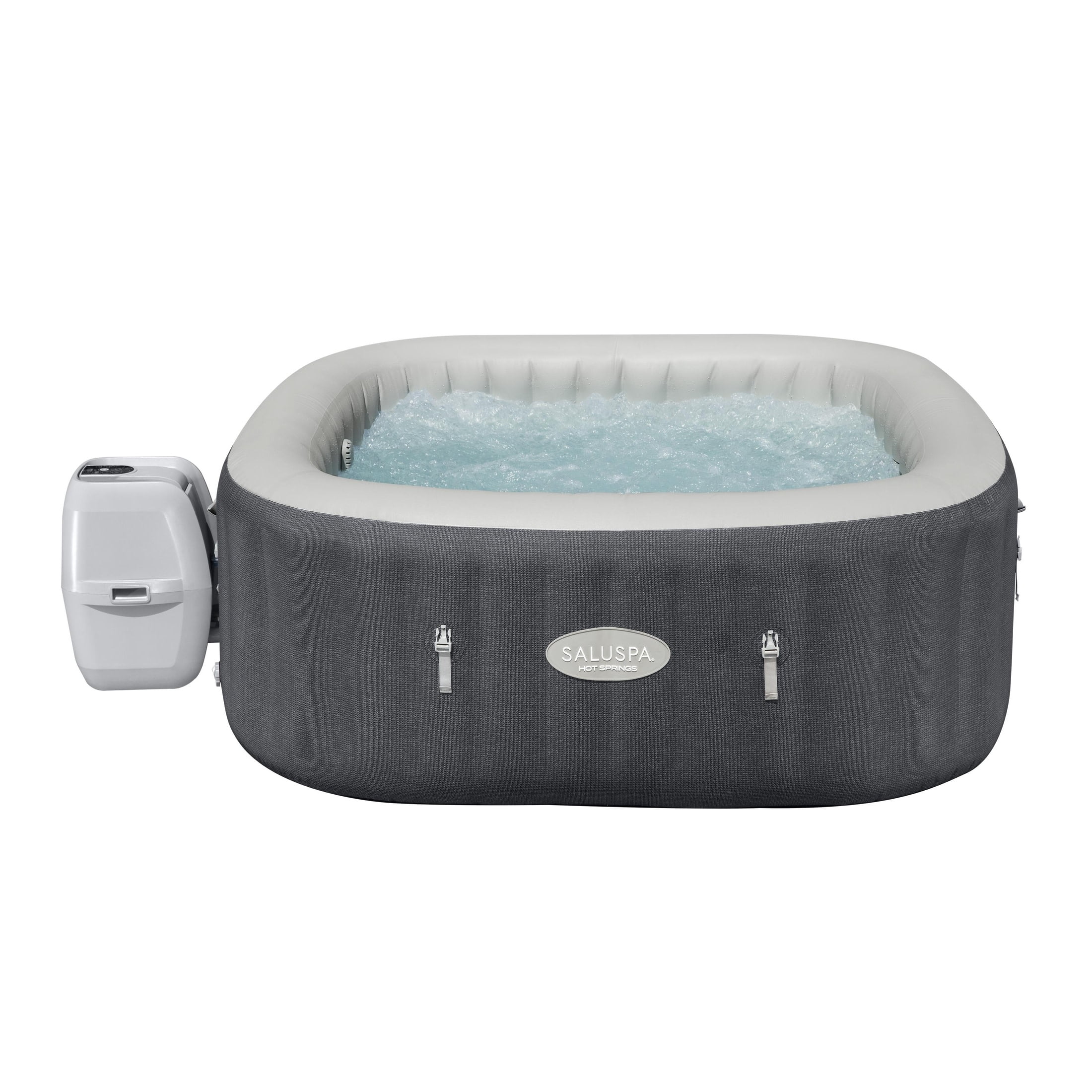 Bestway SaluSpa Hot Springs Energy-Efficient Smart AirJet 4-6 Person Inflatable Hot Tub with App-Control