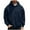 Navy Sweatshirt fot Men, variant on safuny Men's Hoodie Oversized Hooded Long Sleeve Casual Comfortable Sweatshirt Black L