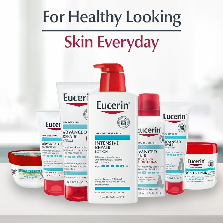 Eucerin Intensive for Very Dry Skin, Bottle - Walmart.com