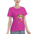 thumbnail image 2 of T-Shirt Basique à Manches Courtes pour Femmes une Pièce Luffy, 2 of 6