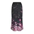 thumbnail image 7 of Turilly Summer Skirts for Women High Waist Satin Pencil Midi Skirt Slim Fit Office Business Casual Skirt, 7 of 7