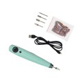 thumbnail image 3 of Mornei Portable Electric Nails Drill Nail Sanding Machine Lightweight Cordless Pedicure Green, 3 of 9