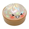 thumbnail image 2 of YiJuHui Slow Rising Squishy Toy, Glitter Steamed Bun Stress Relief Fidget Toy, Kawaii Cute Simulation Dumpling, Sensory Anxiety Relief for Adults, Desk Decor Party Gift, 2 of 5