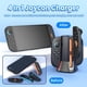 thumbnail image 4 of Base de carga para Nintendo Switch 2 Joy-Cons con indicadores LED, diseño magnético, cable de carga y correa para la muñeca, 4 of 7