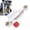 Silver, variant on Suodoka CNC Aluminum Alloy Motorcycle Steering Damper Stabilizer Universal Fit Adjustable Safe Control Enhanced Stability for Motorbikes 5.24 inches / 133 mm Silver