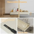 thumbnail image 5 of Pull Out Cabinet Organizer Fixed With Adhesive Film, Heavy Duty Slide Out Drawers for Kitchen Cabinets, Roll Out Shelf Rack for Home Bathroom Pantry Base Organization, 5 of 7