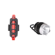 thumbnail image 1 of USB LED bicicleta luz trasera recargable impermeable bicicleta advertencia lámpara roja, 1 of 6