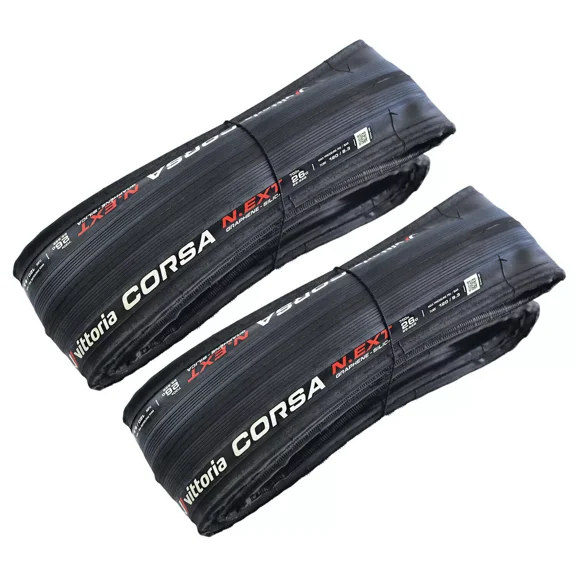 Vittoria CORSA N.EXT G2.0 Folding Tire Clincher 700x26C , Black, VT3121