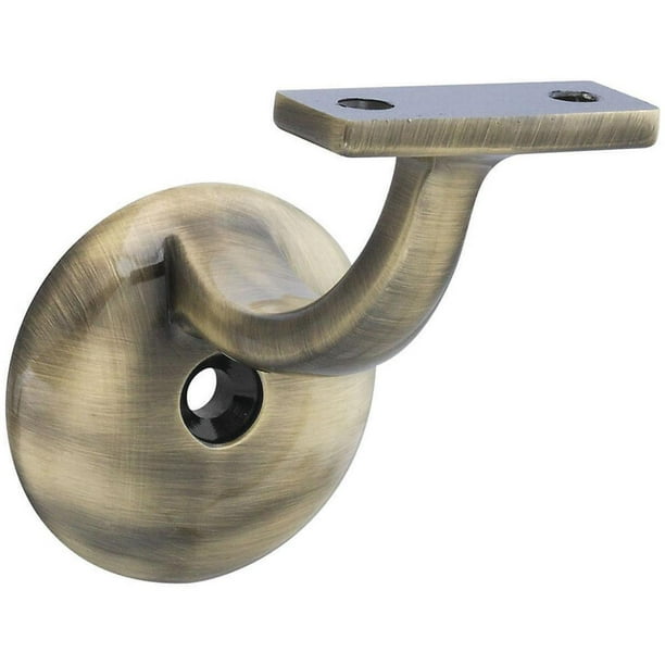 National Hardware 7177181 Handrail Brackets Antique Brass Walmart