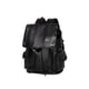 thumbnail image 3 of Mochila para ordenador portátil de cuero PU, compatible con 15,6 pulgadas, portátil, ligera, multifuncional, para ir de compras, ciclismo, viajes al negro, 3 of 8