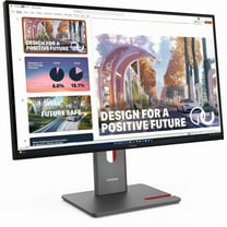Lenovo ThinkVision P27QD-40 27" Class WQHD LED Monitor, 16:9, Raven Black