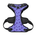 thumbnail image 5 of Lsque Purple Snowflake Elegance Dog Harness, No-Pull Pet Harness with 2 Leash Clips, Adjustable Soft Padded Dog Vest with Easy Control Handle for Large Dogs-X-Large, 5 of 9