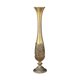 thumbnail image 1 of Jarrón de flores de aleación, jarrón de capullo, centro de mesa para bodas, contenedor floral creativo Bronce, 1 of 9