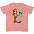 thumbnail image 3 of Inktastic Camping Bros Bigfoot and Alien Boys or Girls Toddler T-Shirt, 3 of 5