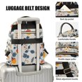 thumbnail image 3 of FORMRS Mini Backpack Purse for Women Quilted Travel Daypack Casual Shoulder Bag, Acorn Leaves Pattern, 3 of 7