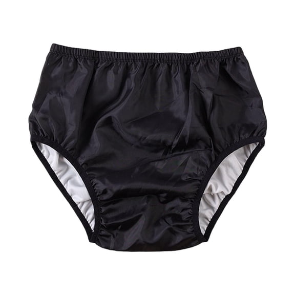 Pañal de tela para adultos, ropa interior para incontinencia, cintura elástica, reutilizable, suave, para mayores y discapacitadas. SG