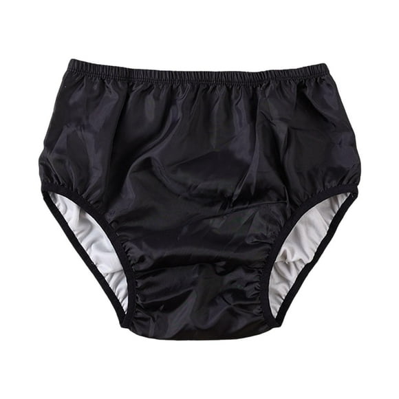 Pañal de tela para adultos, ropa interior para incontinencia, cintura elástica, reutilizable, suave, para mayores y discapacitadas. SG