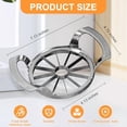thumbnail image 2 of Apple Slicer with 12 Blades Extra Large Heavy Duty Stainless Steel Apple Corer,Dishwasher Safe Easy to Use Sharp Apple Slicer and Corer for Vegetables,Fruit and Pineapple, 2 of 7