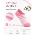 thumbnail image 5 of HIALTODAY No Show Socks Womens 6 pairs, Low Cut Invisible Cotton Ankle Socks for sport or leisure,Size 9-11, 5 of 5