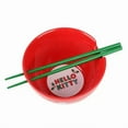 thumbnail image 2 of Hello Kitty Happy Holidays 20 Oz Red Ramen Bowl, 2 of 5