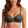 thumbnail image 2 of Pretxorve Lace Bras for Women Solid Plus with Underwire Breathable Uplift Bra Sizes 36-46, 2 of 4