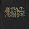thumbnail image 2 of Men's Star Wars: A New Hope Faces Filled Logo Graphic Tee Black Small, 2 of 5