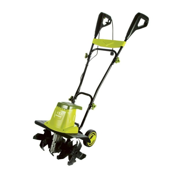 Sun Joe TJ603E Electric Garden Tiller/Cultivator, 16-Inch, 12 Amp
