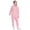 Pink, variant on Gunia Kids Boys Girls Outfit Long Sleeves Zipper Hooded Romper Jumpsuit For Children Clothes Set Black 5-6 Years