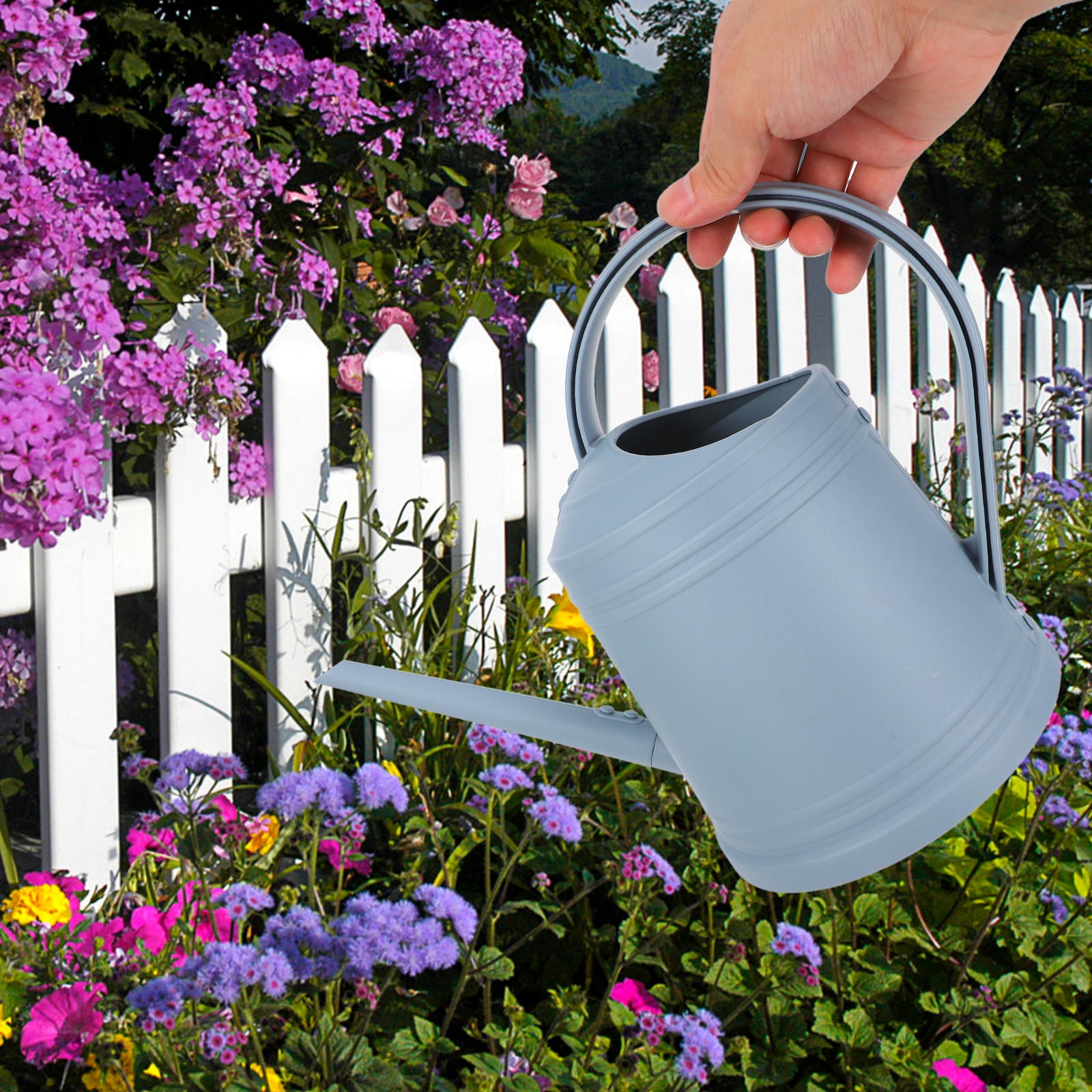 SEWCHICS Bonsai Watering Can Blue Ergonomic Handheld For Indoor Plants 1Pack
