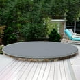 thumbnail image 6 of Covers & All Round Tarp, 18 Oz PVC Polyester Tarp Waterproof with Grommets, Tear & UV Resistant, Multipurpose Use – Patio, Garden Equipment, Sports Fields, Pet House, Tent (10ft Dia, Gray), 6 of 8