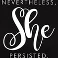 thumbnail image 3 of CafePress - Nevertheless, She Persisted. T Shirt - Women's Traditional Fit Dark T-Shirt, 3 of 4