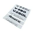 thumbnail image 2 of 3D Letters V260L V220d V250d V300d NIGHT EDITION Emblem Fit For Mercedes Fit For Benz V W447 Car Badge Trunk Nameplate Logo Sticker, 2 of 7