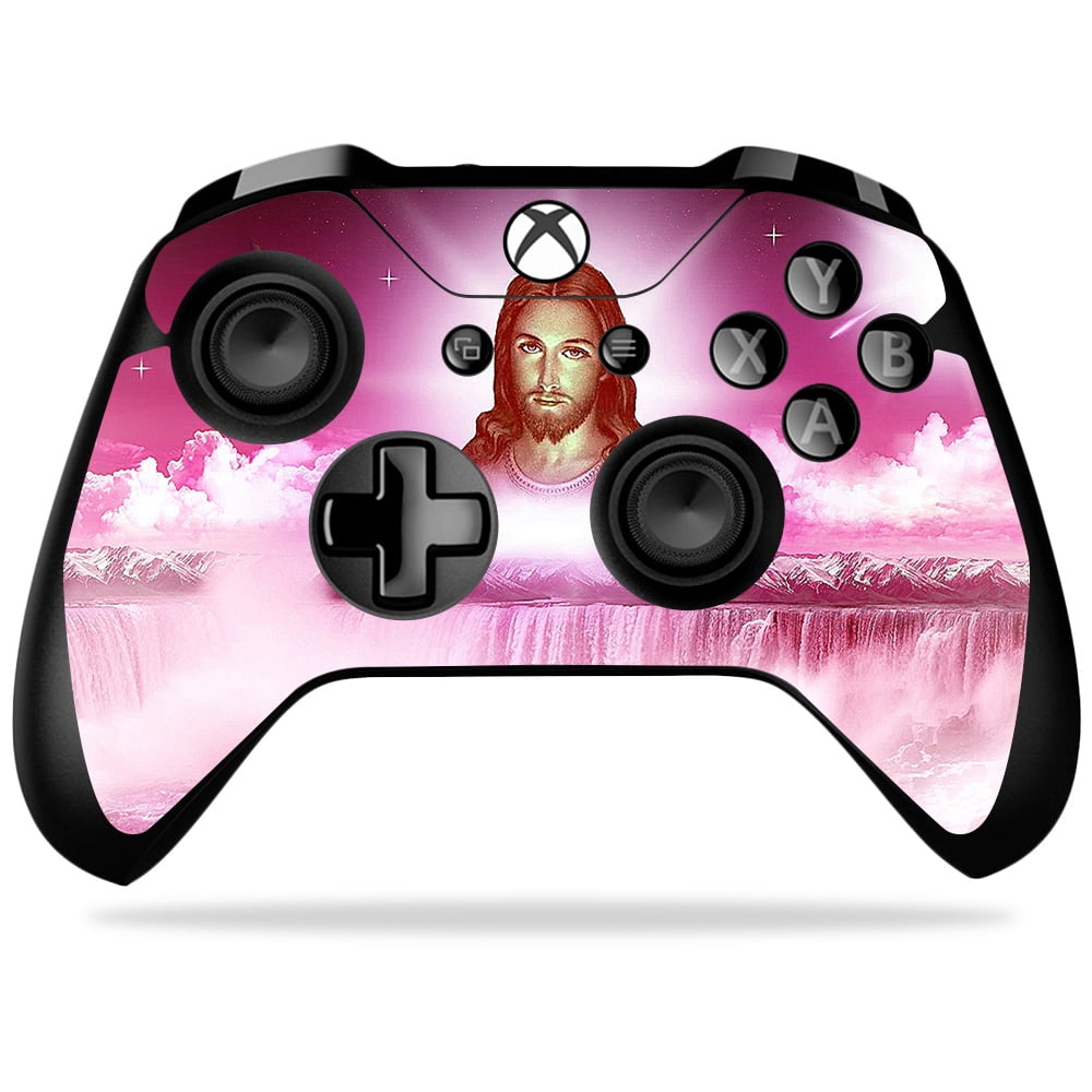 Skin Decal Wrap for Microsoft Xbox One X Controller Jesus