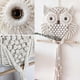 thumbnail image 4 of Black Friday Owl Tapestry, Owl Macrame Wall Hanging Tapestry Art Decor Handmade Woven Boho Tapestry Ornament Owl Macrame Tapestry, 4 of 5