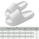 thumbnail image 2 of Soft Cloud Slides Cómodas zapatillas acolchadas Suela gruesa EVA antideslizante para hombres y mujeres, 2 of 6