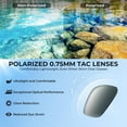 thumbnail image 4 of KastKing Molino Fit-Over Polarized Sunglasses,UV400 Protection Ultralight Wraparound Fishing Sports Sunglasses, 4 of 7