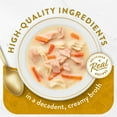 thumbnail image 4 of Purina Fancy Feast Broths Wet Cat Food, Creamy Chicken & Whitefish, 1.4 oz Pouch (16 Pack), 4 of 10