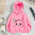 thumbnail image 2 of XEGLSBU Hoodies for Girls 12-14 Green Girls Hoodies And Sweatshirts For Daily Wear Casual Outfits Outdoor Activities For Kids 3 12 Years Loose Fit For Spring And Autumn Size 3-4 Years, 2 of 9
