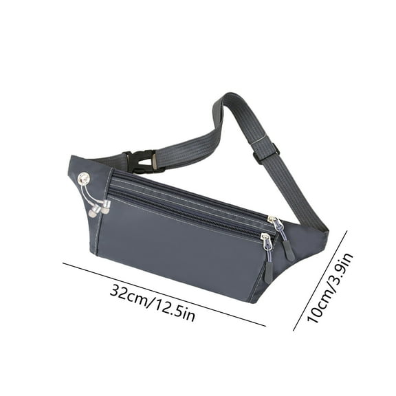 Kezqiaxn Closet Organizers and Storage Fannys Pack for Women Men Fannys Packs Water Proof for Women Crosses Body Belt Bag Bums Bag With 3 Zipper Pockets Plus Size Adjustables Strap for Trave Cycle Run